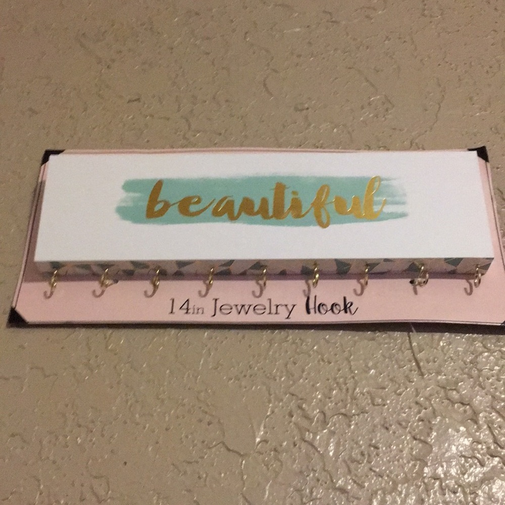 Decorative Mountable Jewelry Hook